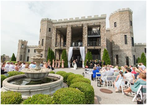 The castle offers farm-to-table cuisine, accommodations for out-of-town guests, and a wedding reception. . The kentucky castle wedding cost
